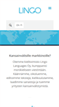 Mobile Screenshot of lingo.fi